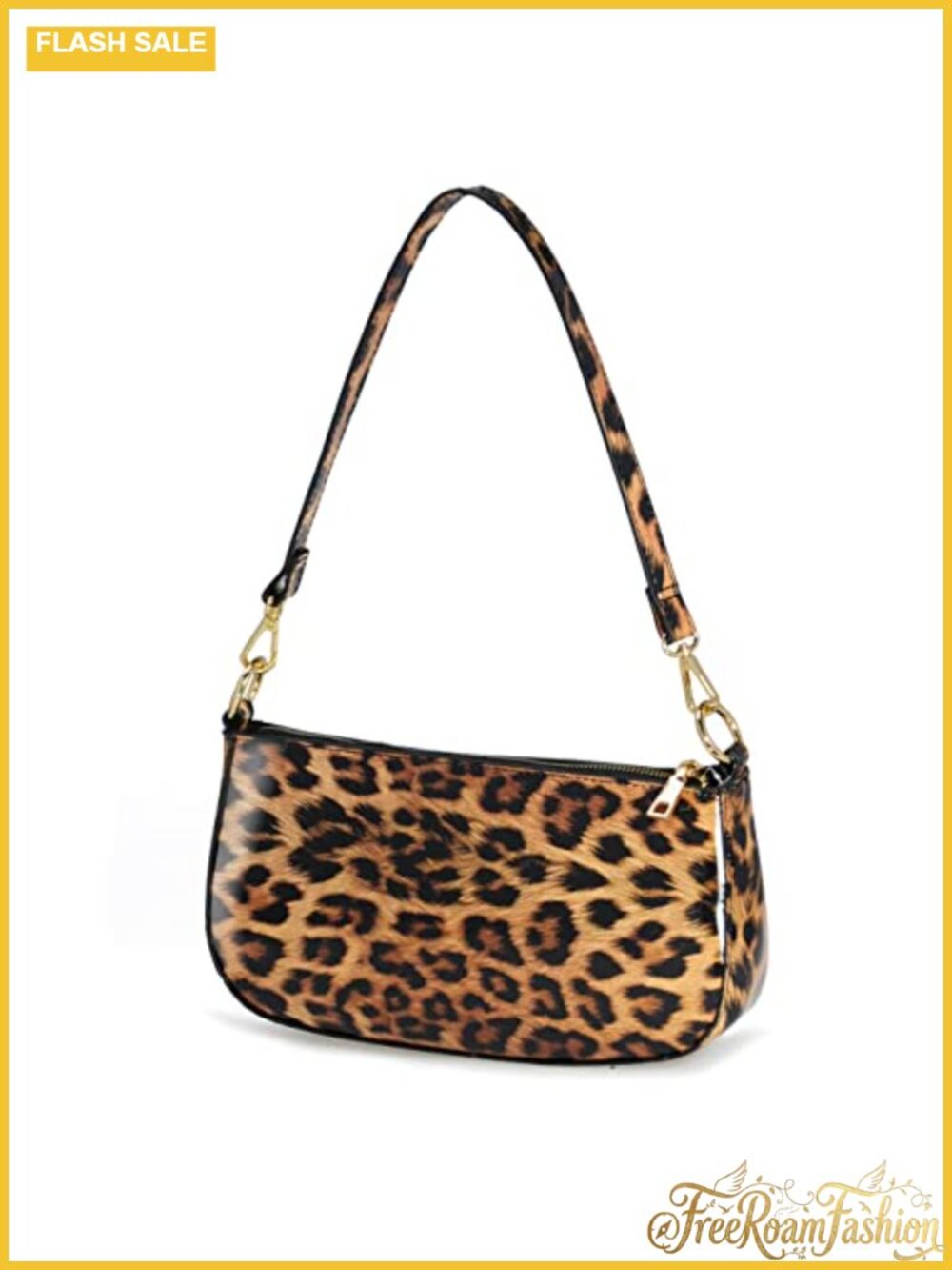 Glossy Patent Vegan Leather Crossbody Clutch Evening Bag Detachable Chain Strap